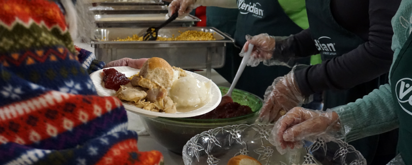 Mike and Leona Adams Thanksgiving Dinner