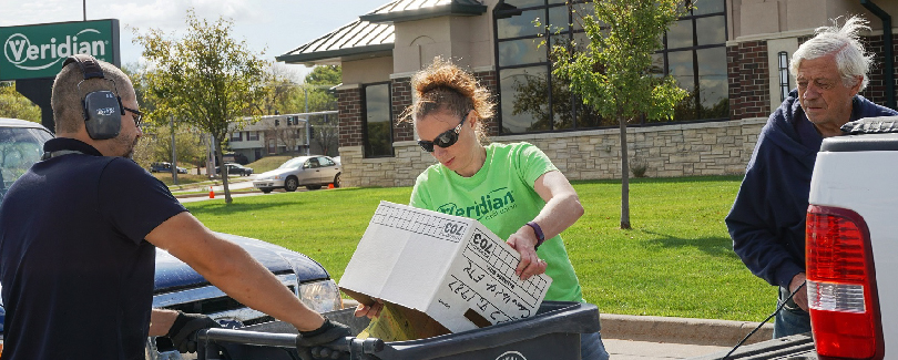 Iowans shred sensitive documents at Veridian Community Shred Day