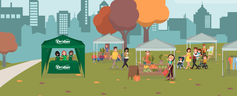 Veridian-sponsored community events and programs.