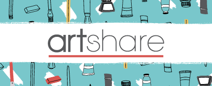 Showcasing original artwork created by local students