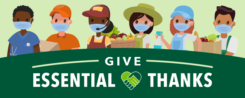 Essential workers - Give Essential Thanks