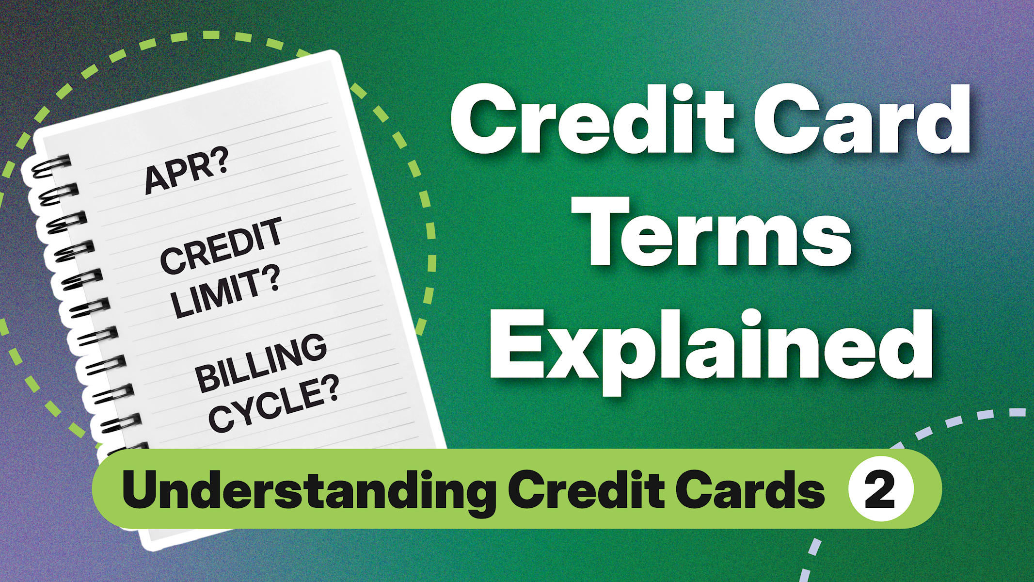 Understanding Credit Card Terms: Speak the Language