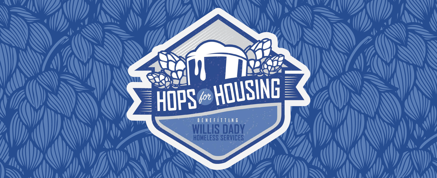 Hops for Housing event logo