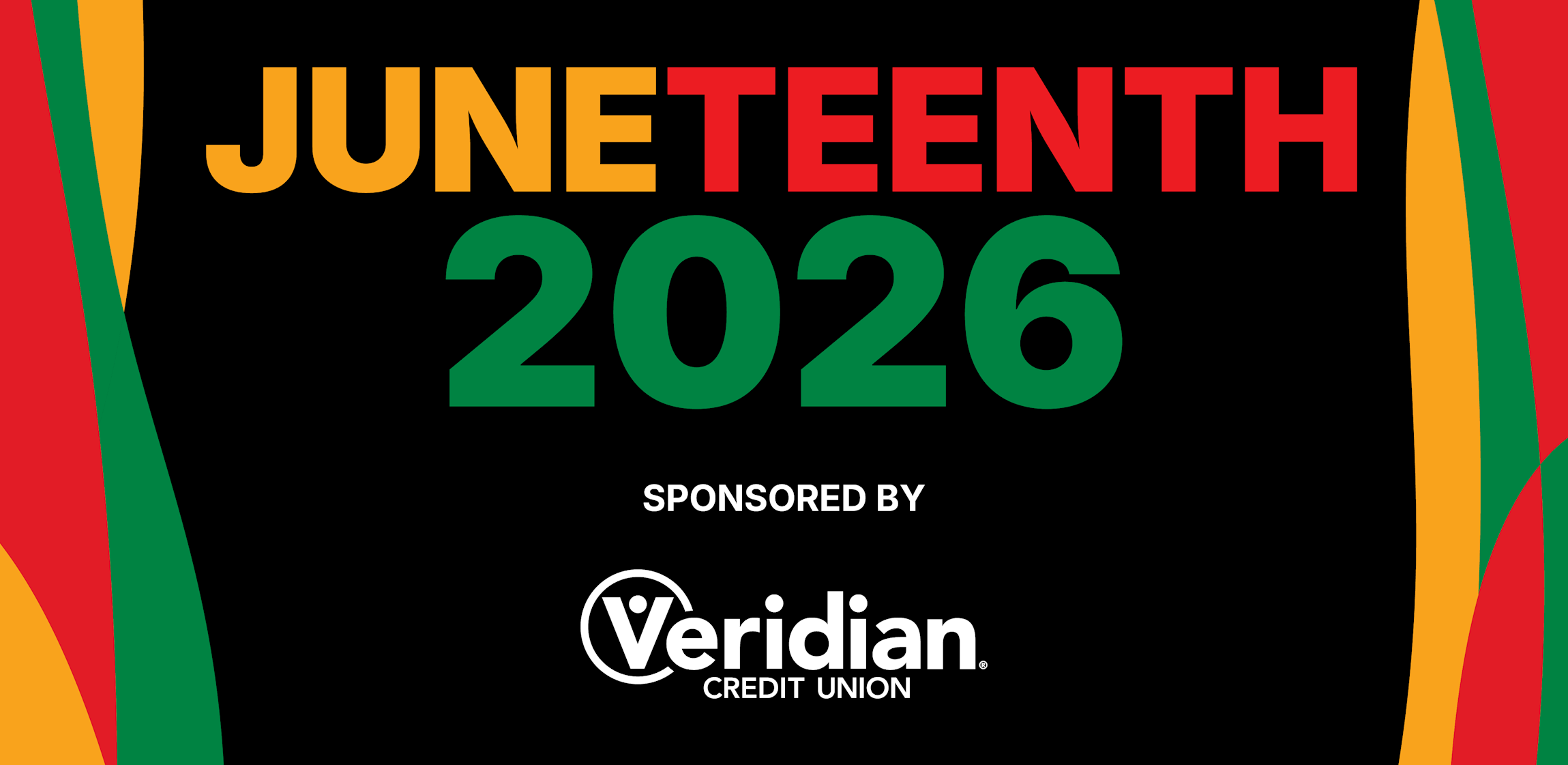 Juneteenth sponsored by Veridian