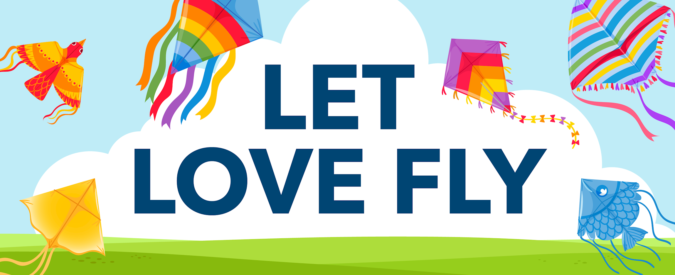 Let Love Fly event logo
