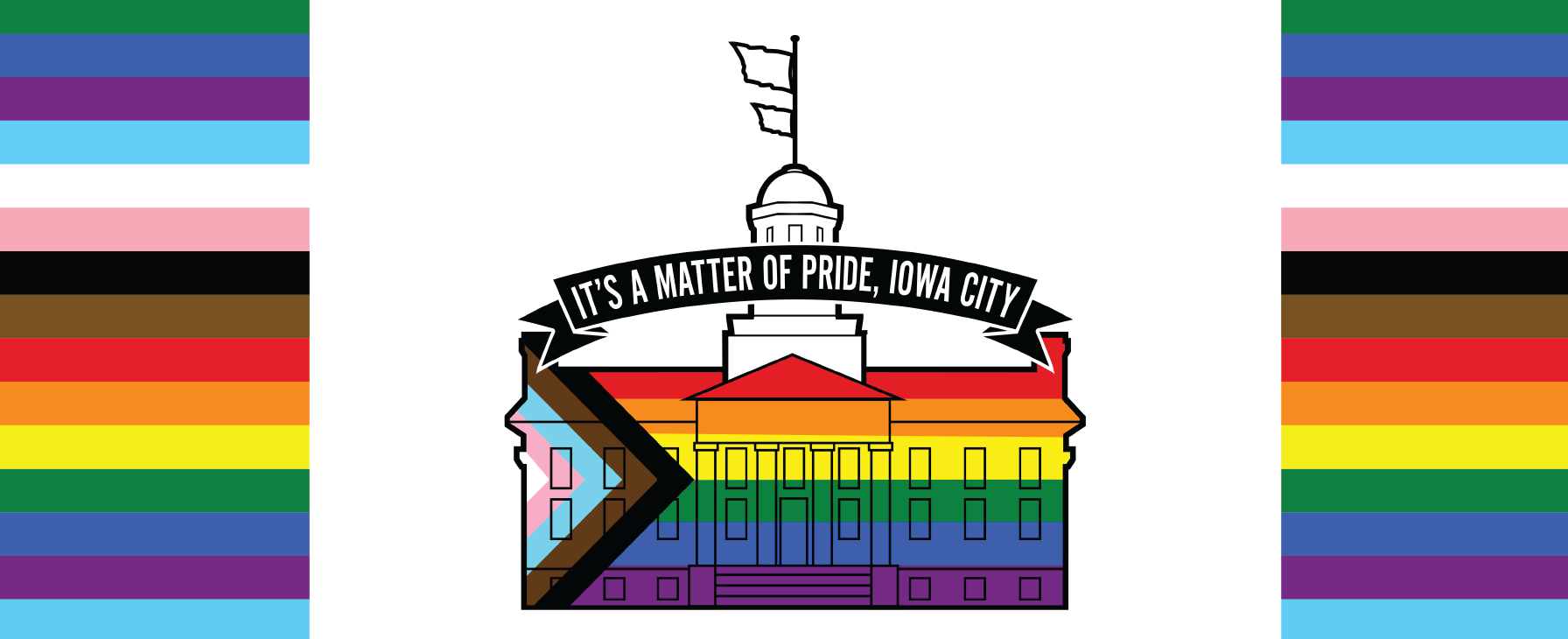 Iowa City Pride Festival logo
