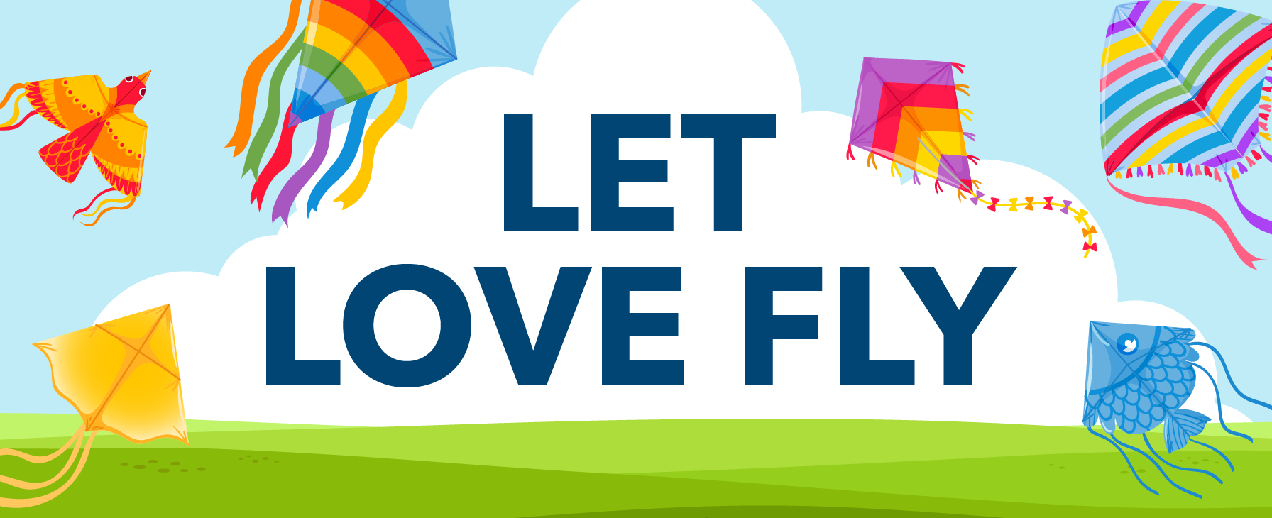 Let Love Fly event logo