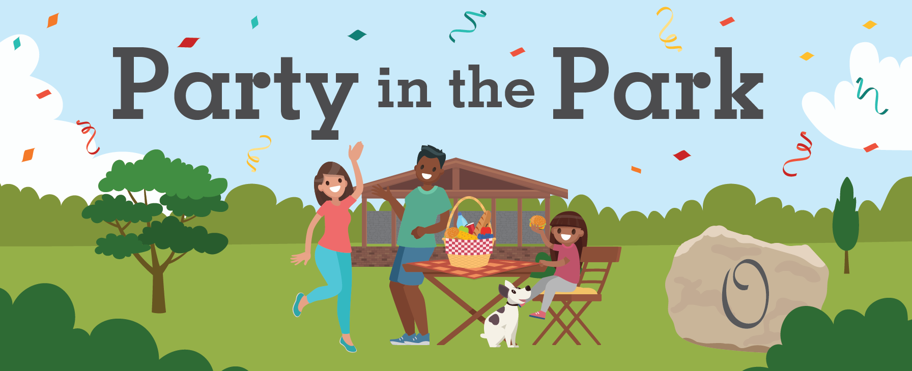Party in the Park logo