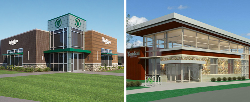 Renderings of Gretna and Prairie Trail branches